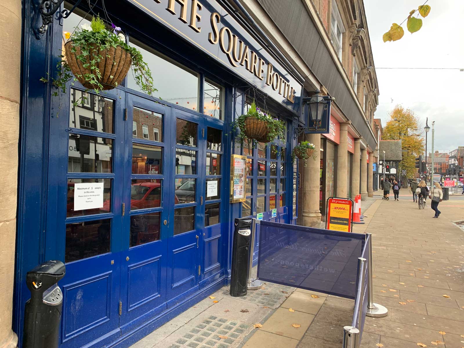 The Square Bottle, Chester